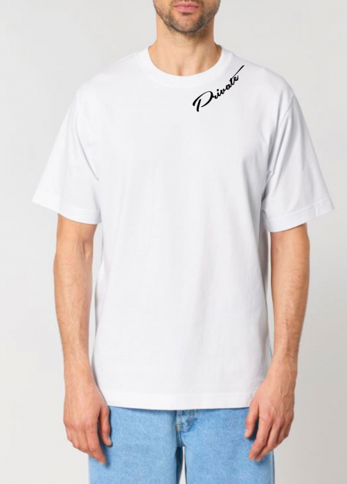 Tricou Private White unisex [2]