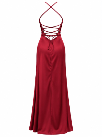 Rochie maxi Wine Red [1]