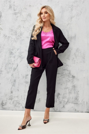 Pantaloni talie înaltă eleganți damă [4]