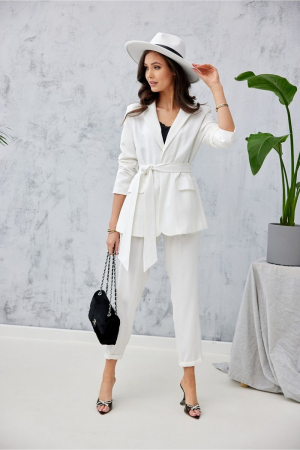 Pantaloni talie înaltă eleganți damă [3]