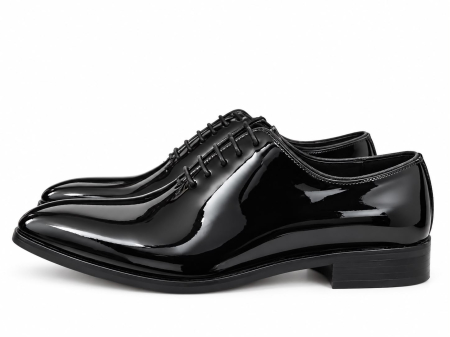 Încălțăminte - Pantofi Oxford Black Leather