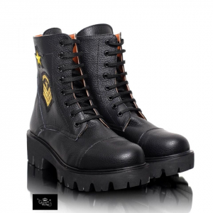 Ghete - Ghete army din piele naturală