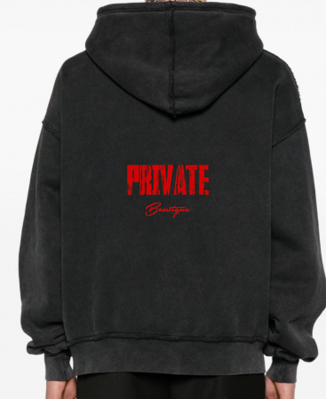 Treninguri - Hanorac two zippers Private Boutique unisex