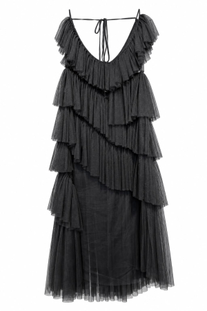 FEMEI - Rochie Midi Noir Elegance