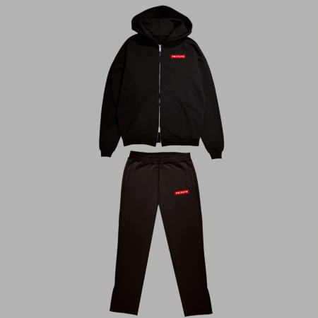 BĂRBAȚI - Set sport two zippers unisex PRIVATE Boutique LMTD