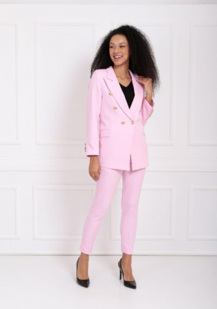 Costume - Costum elegant 2 piese roz deschis