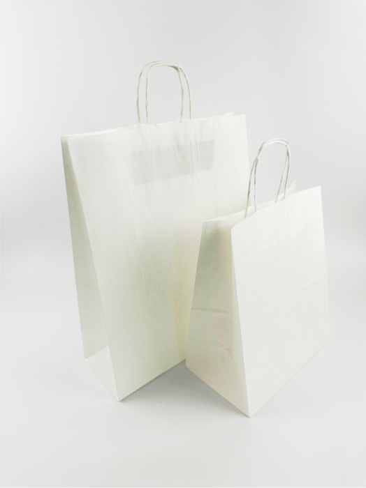 Punga de hartie Kraft MARE 54 x 14 x 49cm cu maner tip sfoara [2]