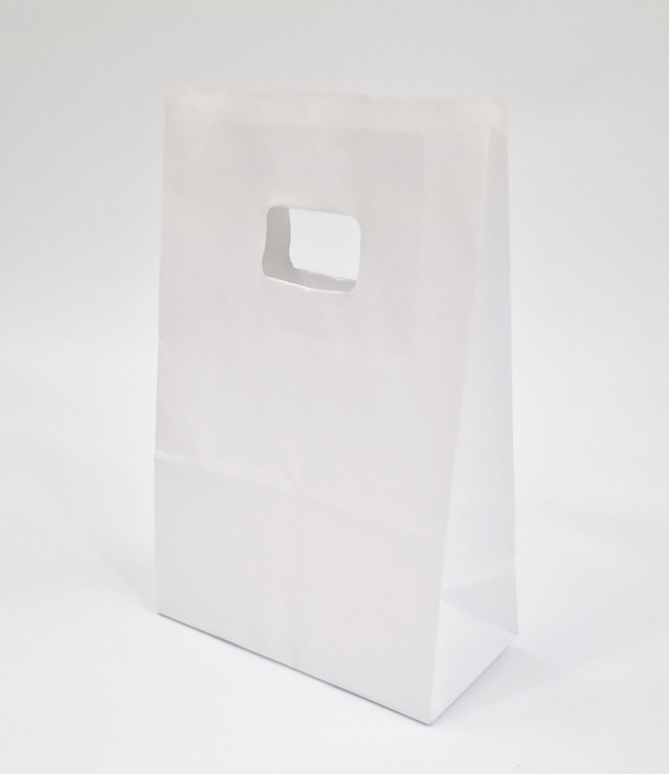 Pungulita Bijuterii 14 x 7 x 21cm  ALBE Manere decupate [2]