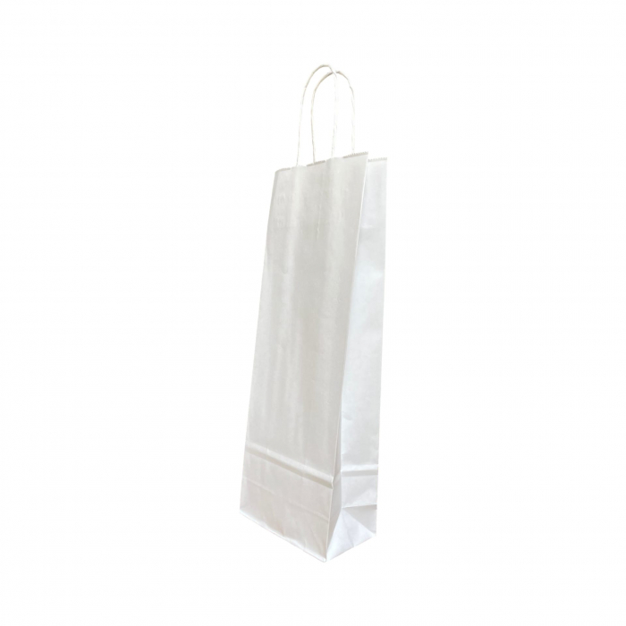 Punga Sticla/ Bauturi 14 x 8 x 39cm Alba [2]
