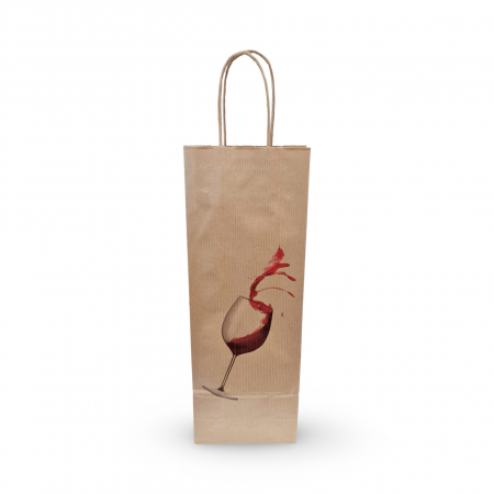 Punga Sticla/ Bauturi 14 x 8 x 39cm NATUR [5]