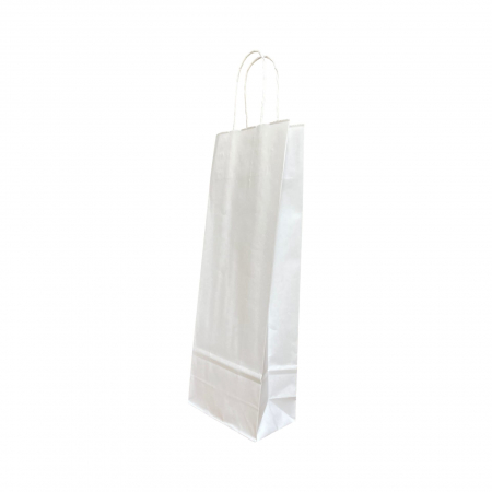 Punga Sticla/ Bauturi 14 x 8 x 39cm Alba [1]