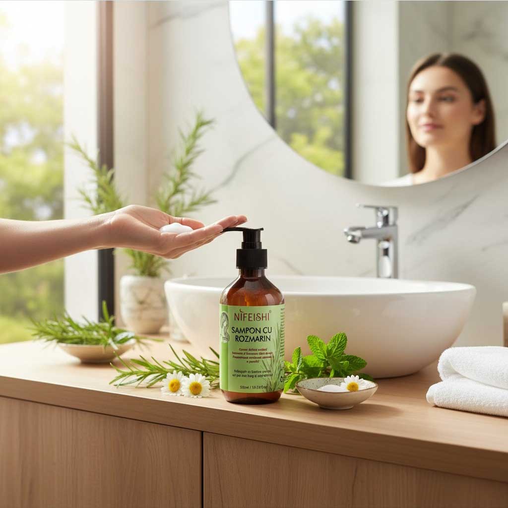 ȘAMPON CU ROZMARIN ȘI MENTĂ