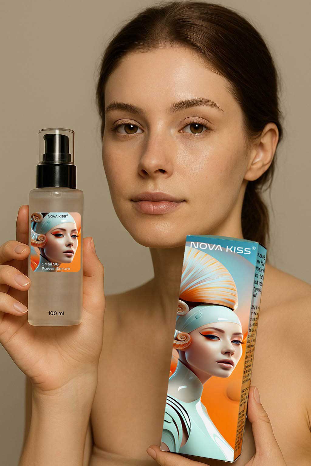 Ser facial cu Mucina de Melc NOVA KISS®