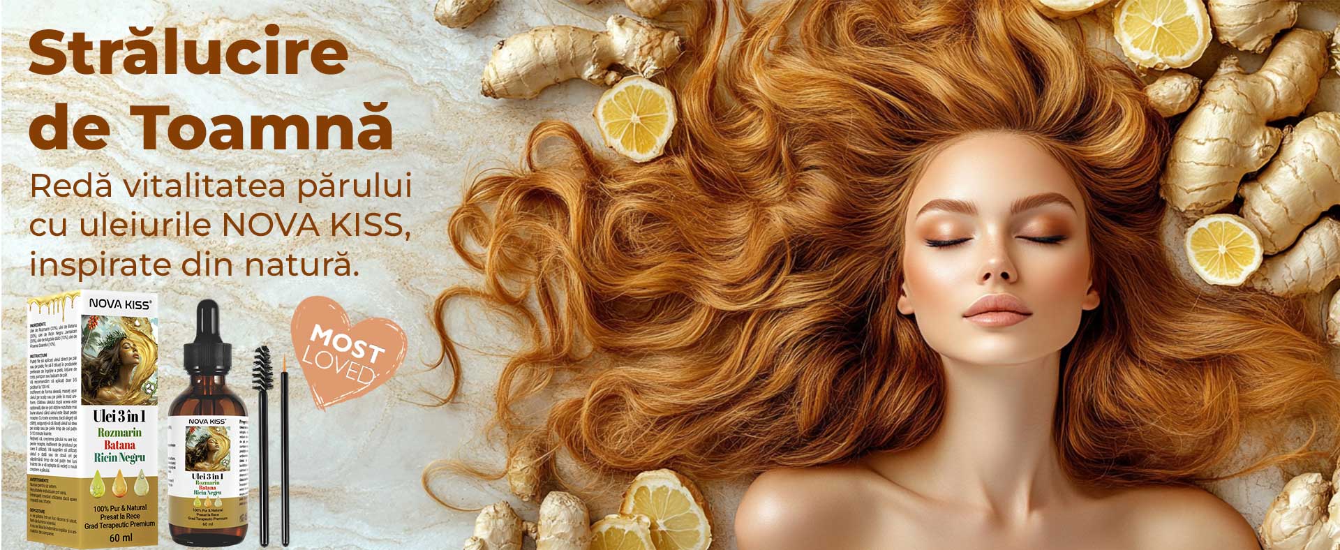 Uleiuri si sampoane pentru par Nova Kiss