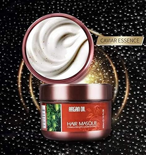 Masca de Par Profesionala cu Ulei de Argan si Extract de Caviar, Regenerare Intensiva, 200 ml-big