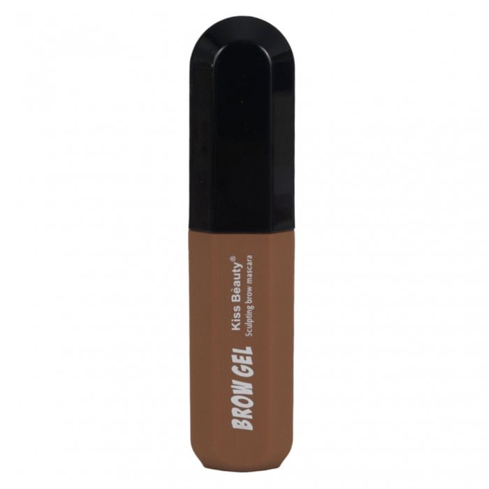 Mascara pentru Sprancene rezistent la transfer, Kiss Beauty Brow Gel, 03, 10 ml-big