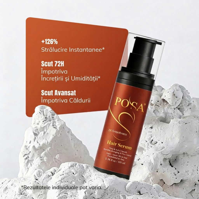Ser de Par Profesional cu Ulei de Argan si Rozmarin pentru Stralucire si Protectie Termica, 100 ml -big