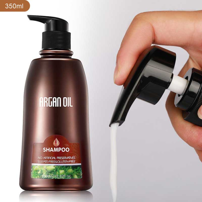Sampon Reparator cu Ulei de Argan si Keratina pentru Par Deteriorat, 350 ml  -big