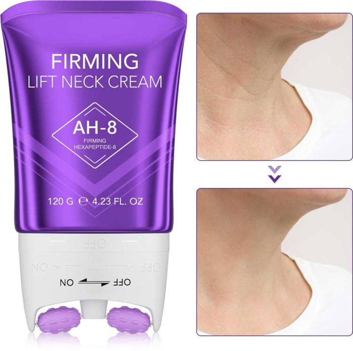 Crema Antirid pentru Gat, Efect de Fermitate si Lifting cu Hexapeptide, 120 g-big