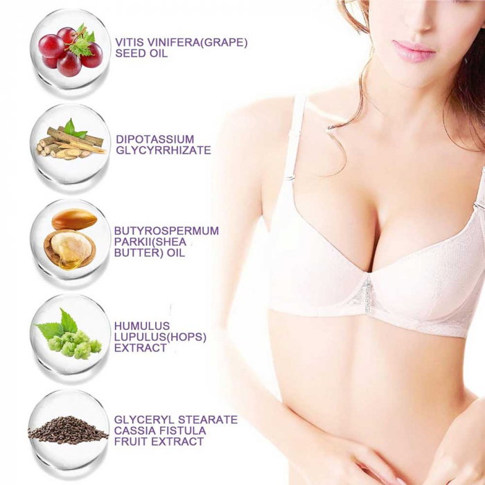 Cremă pentru Ferimitate și Tonifiere Sâni cu Unt de Shea și Extracte Naturale, 60 g-big