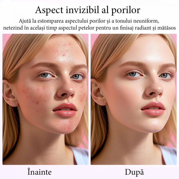 Primer Corector 3 în 1 cu SPF 50 – Hidratează, Matifiază și Uniformizează Tonul Pielii, 40 g-big