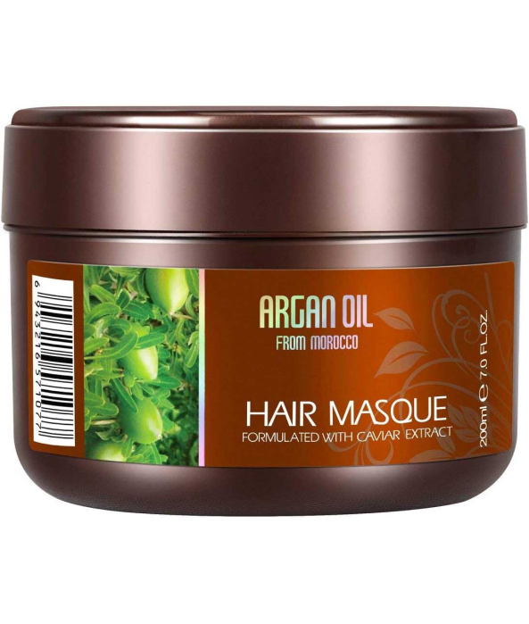 Masca de Par Profesionala cu Ulei de Argan si Extract de Caviar, Regenerare Intensiva, 200 ml-big