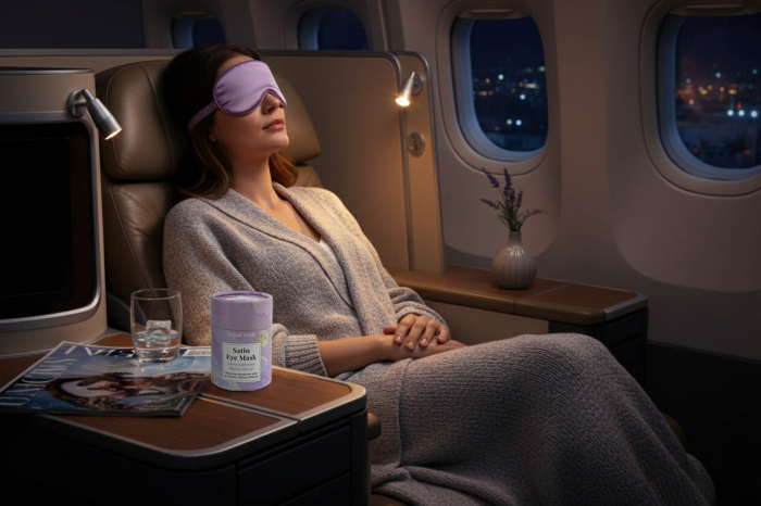 Masca de Dormit din Satin si Bumbac, Unicorn Dreams NOVA KISS®-big