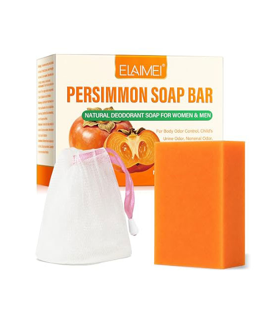 Sapun impotriva Mirosurilor Corporale cu Extract de Kaki (Persimmon Soap), 100g-big