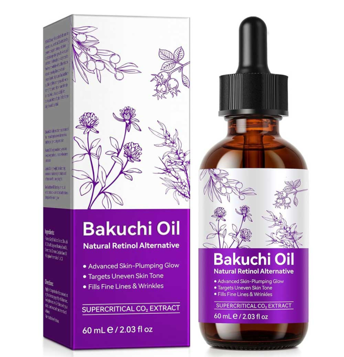 Ulei Facial cu Bakuchiol, Efect Antirid si Fermitate Alternativa Naturala la Retinol, 60ml