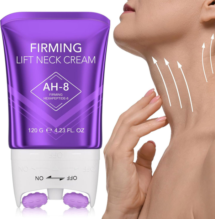 Crema Antirid pentru Gat, Efect de Fermitate si Lifting cu Hexapeptide, 120 g-big