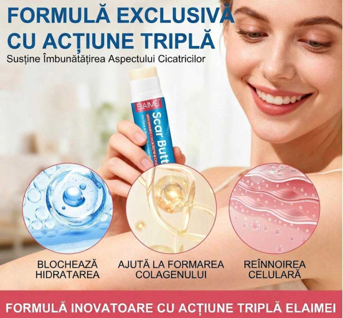 Unt Reparator pentru Cicatrici cu Vitamina E si Cacao, 20 g-big