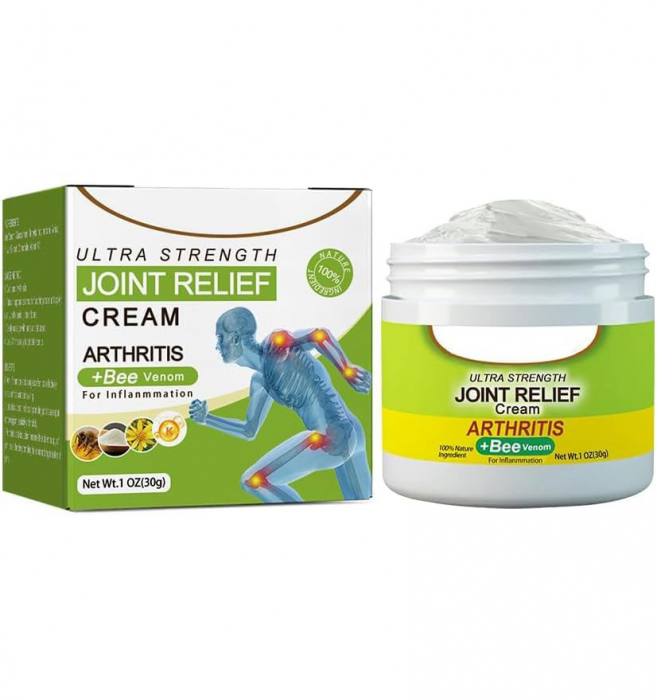Crema Ultra Eficienta pentru Articulatii cu Venin de Albine si Glucozamina, 100 g -big