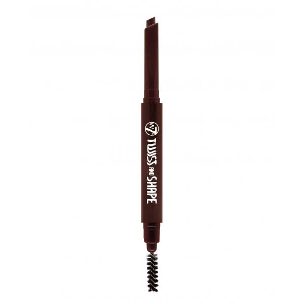 Creion De Sprancene W7 TWIST AND SHAPE - Dark Brown