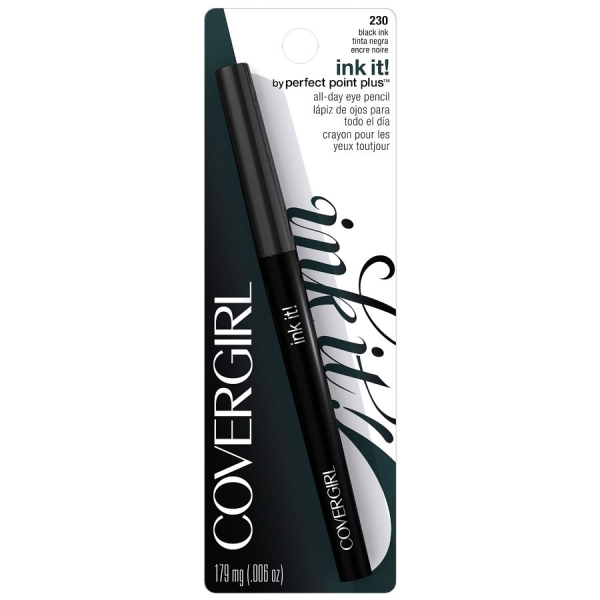 Creion de ochi COVERGIRL Ink It! By Perfect Point Plus Waterproof Eyeliner Black