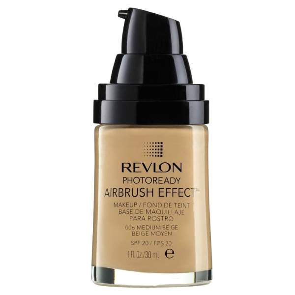 Fond De Ten Revlon Photoready Airbrush Effect 006 Medium Beige, 30 ml