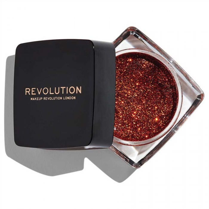 Glitter Gel Makeup Revolution – Glitter Paste, Feels Like Fire Makeup Revolution imagine noua