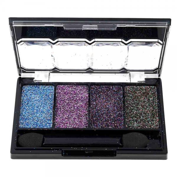 Kit Sclipici cu 4 Glittere Multifunctionale MEIS All Over Glitter - 03 UltraViolet