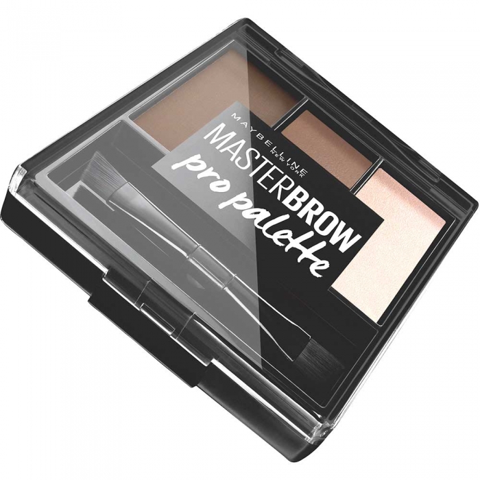 Kit pentru sprancene Maybelline New York Master Brow Pro Pallete - Soft Brown