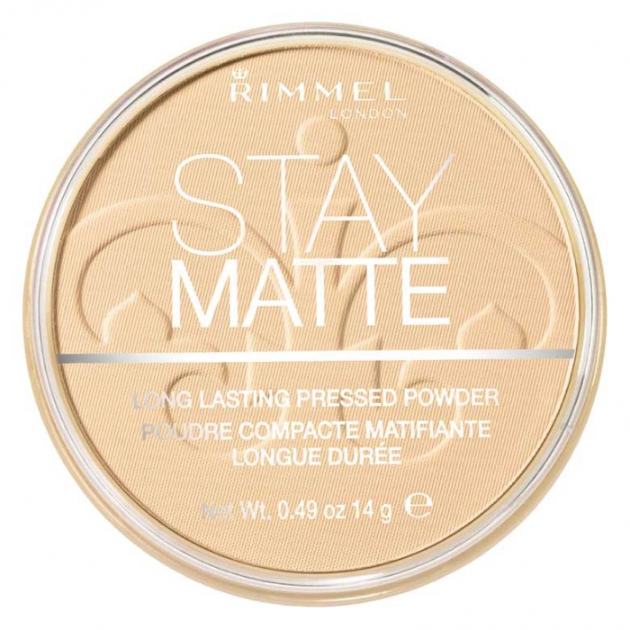 Pudra matifianta rezistenta la transfer RIMMEL Stay Matte, 011 Creamy Natural, 14g