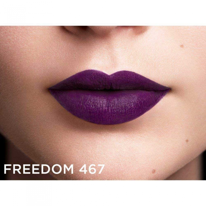 Ruj mat L'Oreal Paris Color Riche Lipstick Balmain Couture, 467 Freedom, 3.9g-big