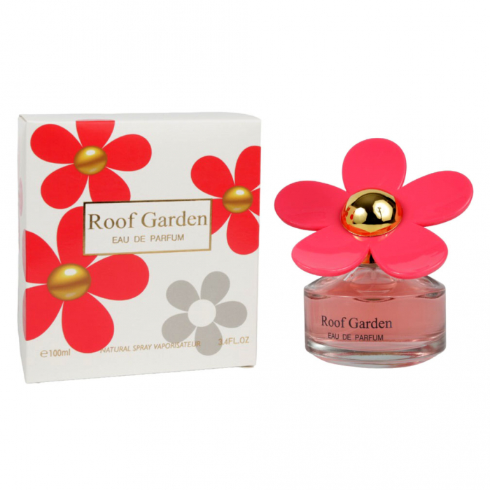 Apa de Parfum dama, Floricica Roz, Roof Garden Eau de Parfum, 100 ml-big