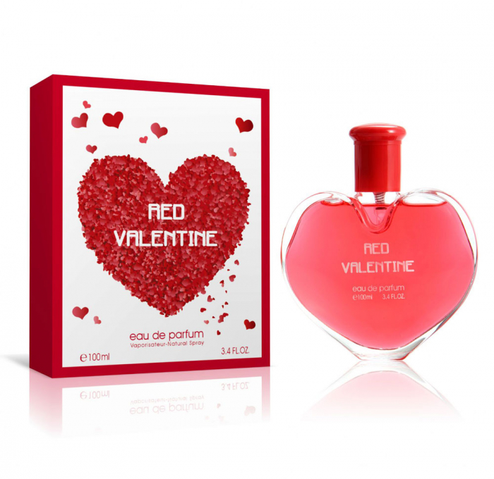 Apa de Parfum Red Valentine Fine Perfumery Eau De Parfum, Ladies EDP, 100 ml-big