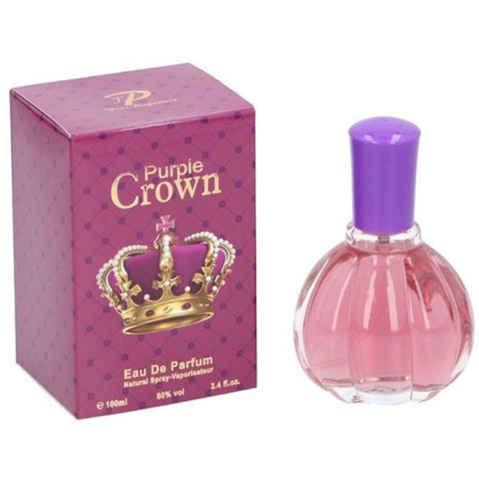 Apa de Parfum Purple Crown Fine Perfumery Eau De Parfum, Ladies EDP, 100 ml