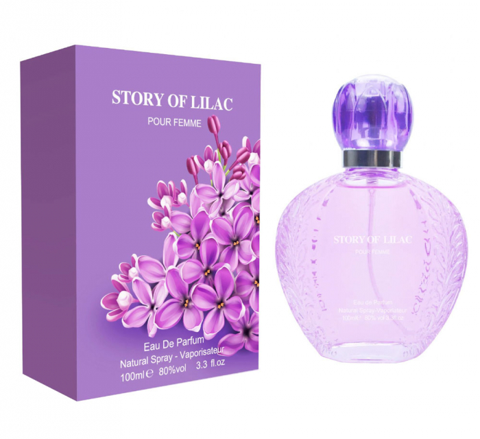 Apa de Parfum Story Of Lilac Fine Perfumery Eau De Parfum, Ladies EDP, 100 ml