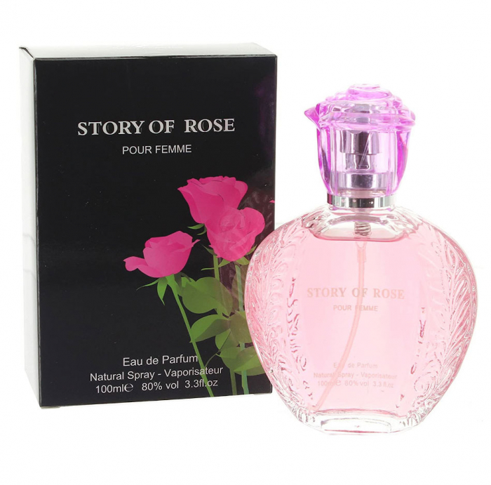 Apa de Parfum Story Of Roses Fine Perfumery Eau De Parfum, Ladies EDP, 100 ml