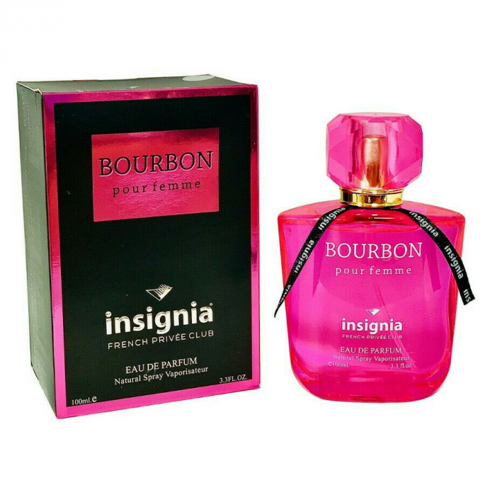 Apa de Parfum BOURBON Pour Femme Insignia Eau De Parfum, Ladies EDP, 100 ml-big