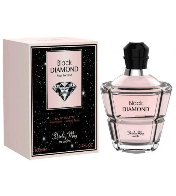 Apa de Toaleta Shirley May Deluxe, Black Diamond, dama, EDT, 100 ml