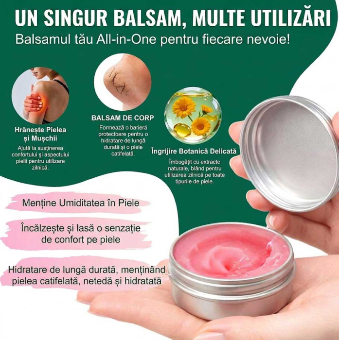 Balsam cu Arnica pentru Ameliorarea Disconfortului Muscular, 50g-big
