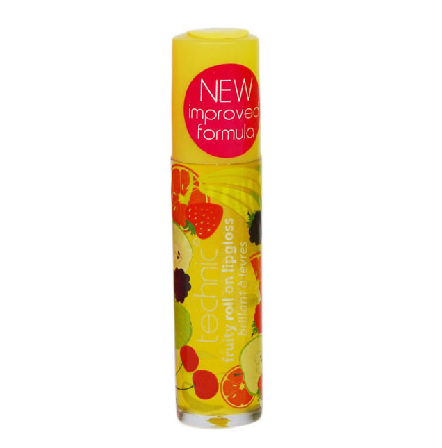 Balsam de buze Technic Fruity Roll On Lipgloss, Tutti Frutti, 6 ml-big