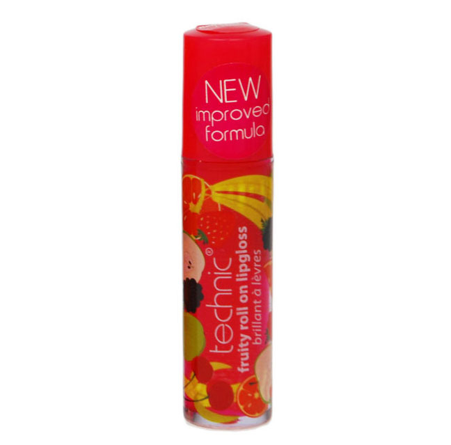 Balsam de buze Technic Fruity Roll On Lipgloss, Cirese, 6 ml-big
